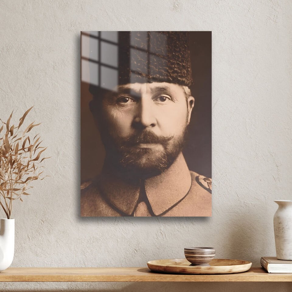 Sakallı Nureddin Paşa 02 Metal Poster