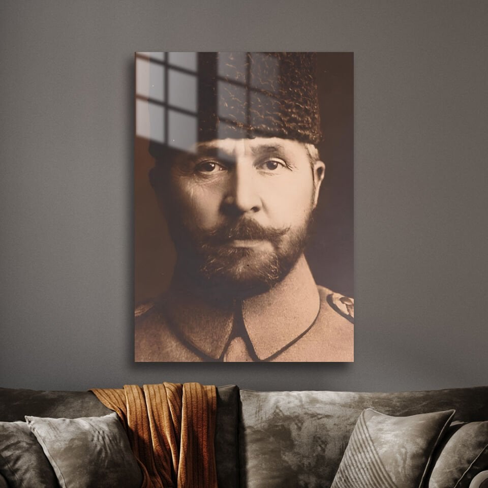 Sakallı Nureddin Paşa 02 Metal Poster