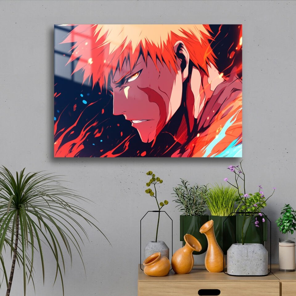 Ichigo Kurosaki 02 Metal Poster