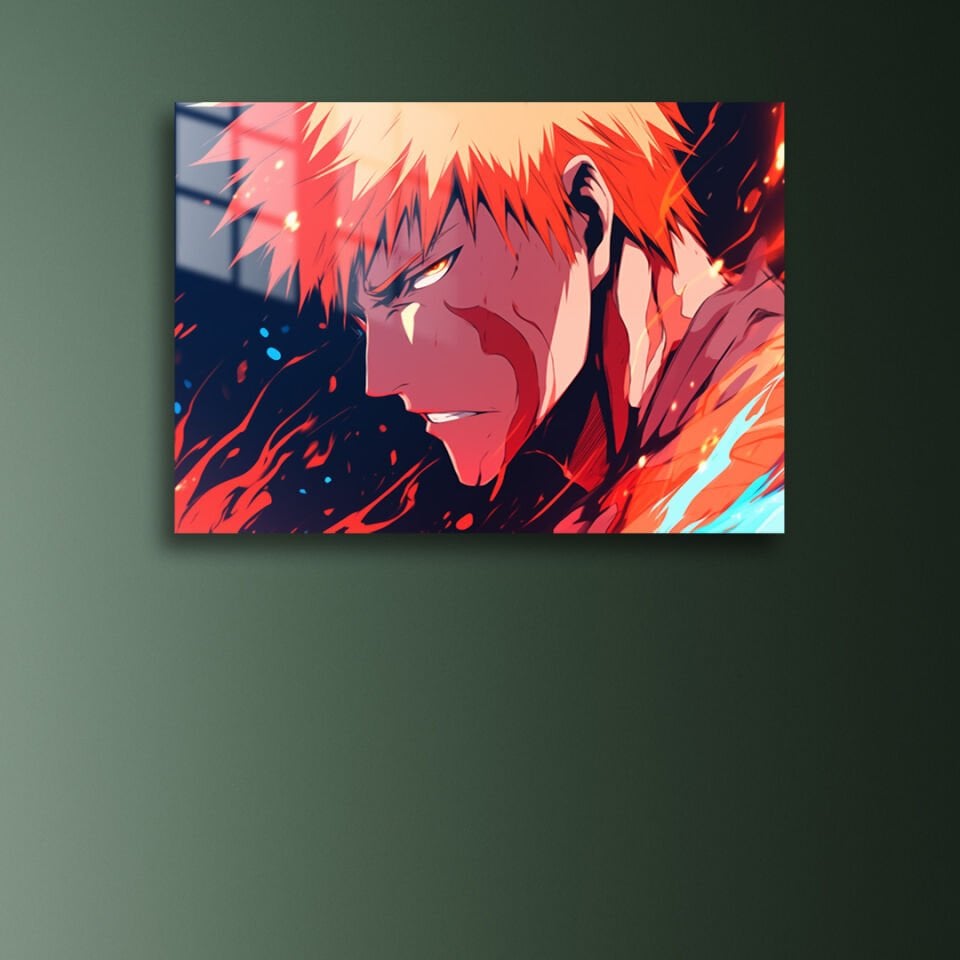Ichigo Kurosaki 02 Metal Poster