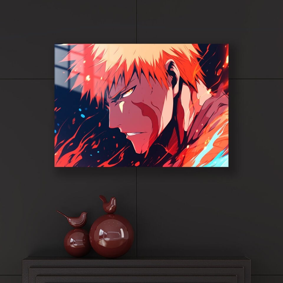 Ichigo Kurosaki 02 Metal Poster