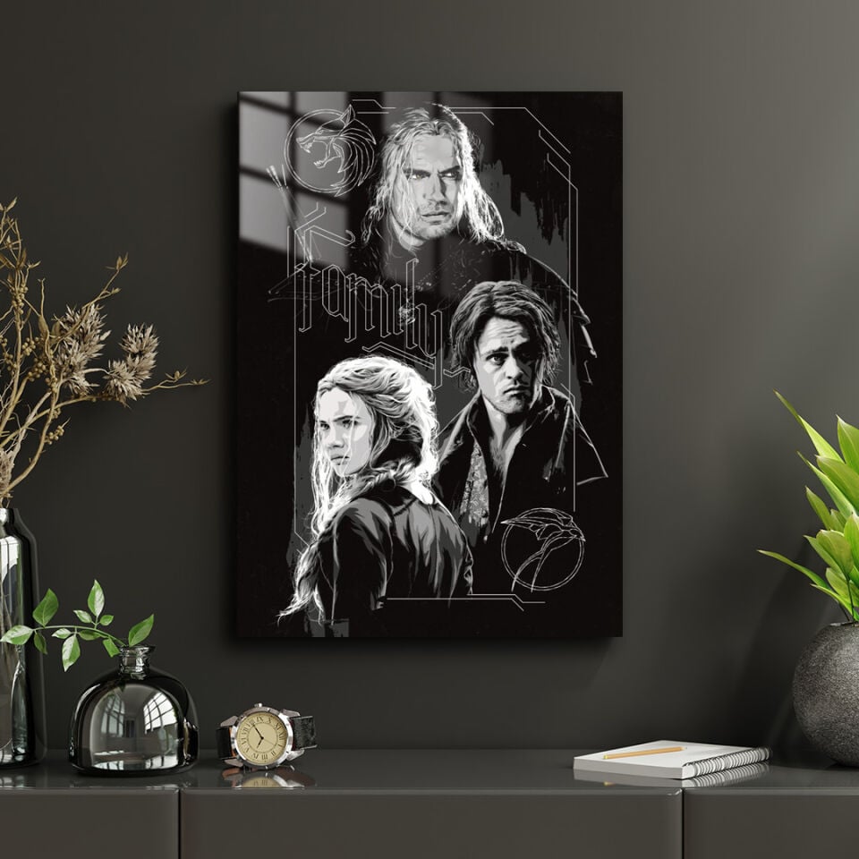 The Witcher 04 Metal Poster