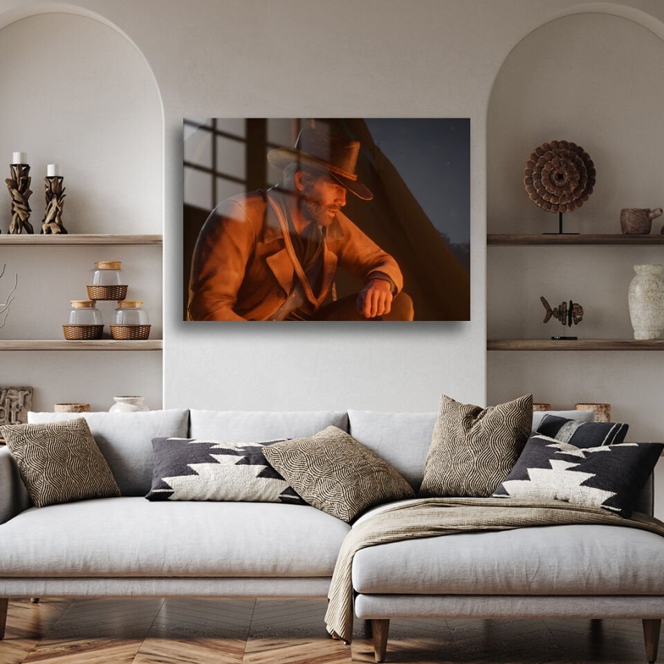 Arthur Morgan 11 Metal Poster