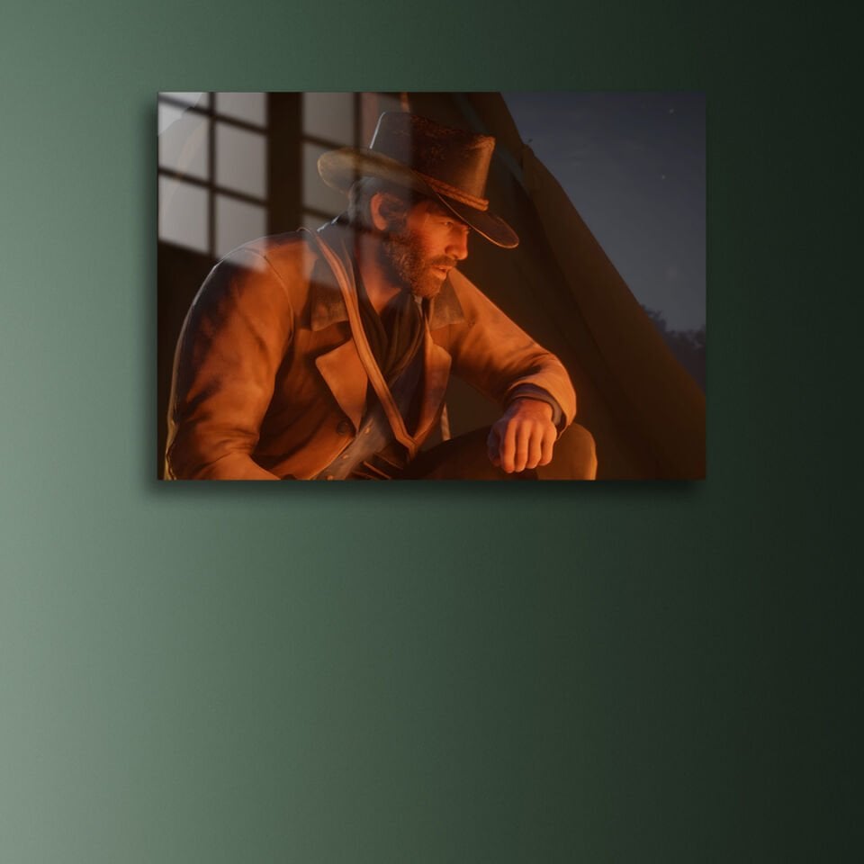 Arthur Morgan 11 Metal Poster