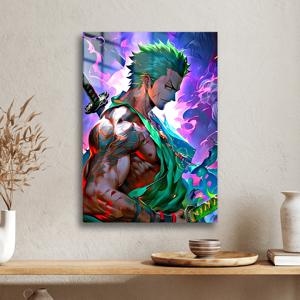 Roronoa Zoro 01 Metal Poster