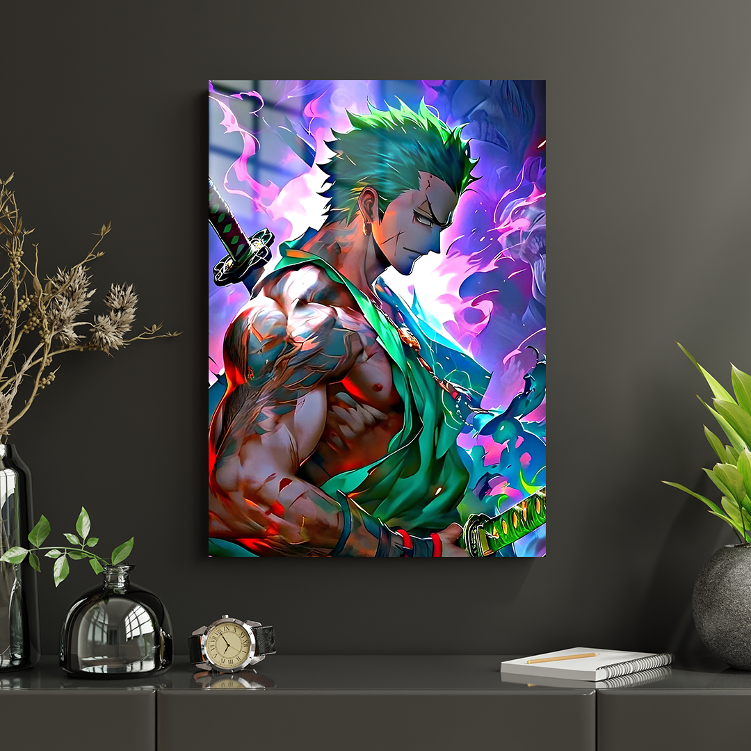 Roronoa Zoro 01 Metal Poster