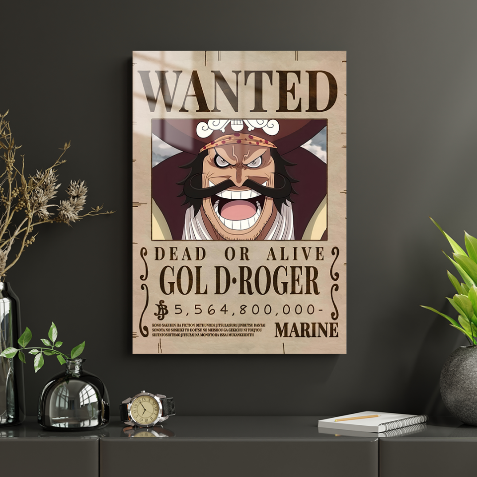 Wanted Poster 01 Metal Poster