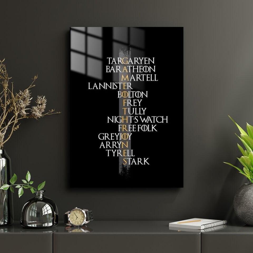 Game Of Thrones 21 Metal Poster