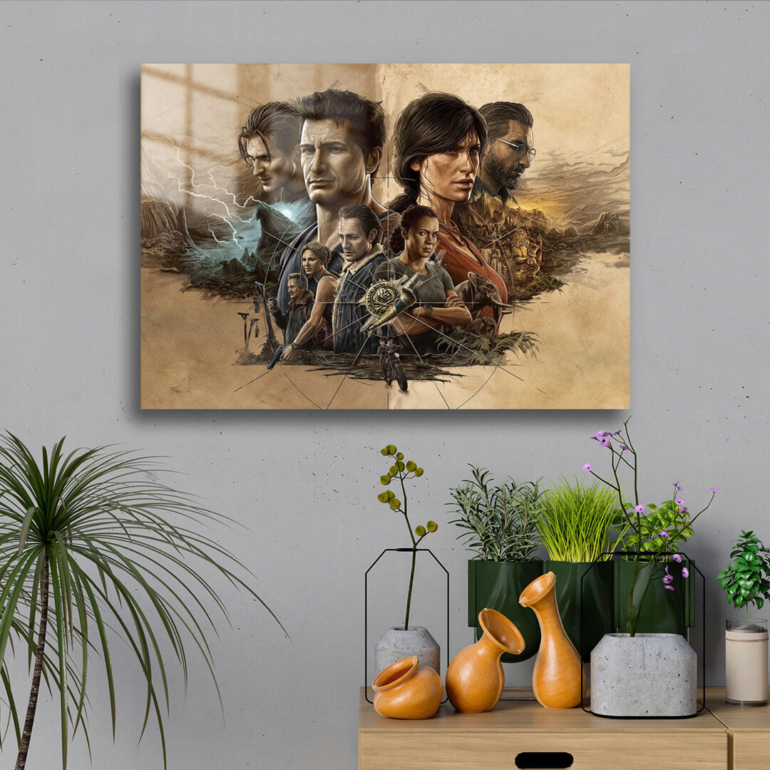 Uncharted 01 Metal Poster