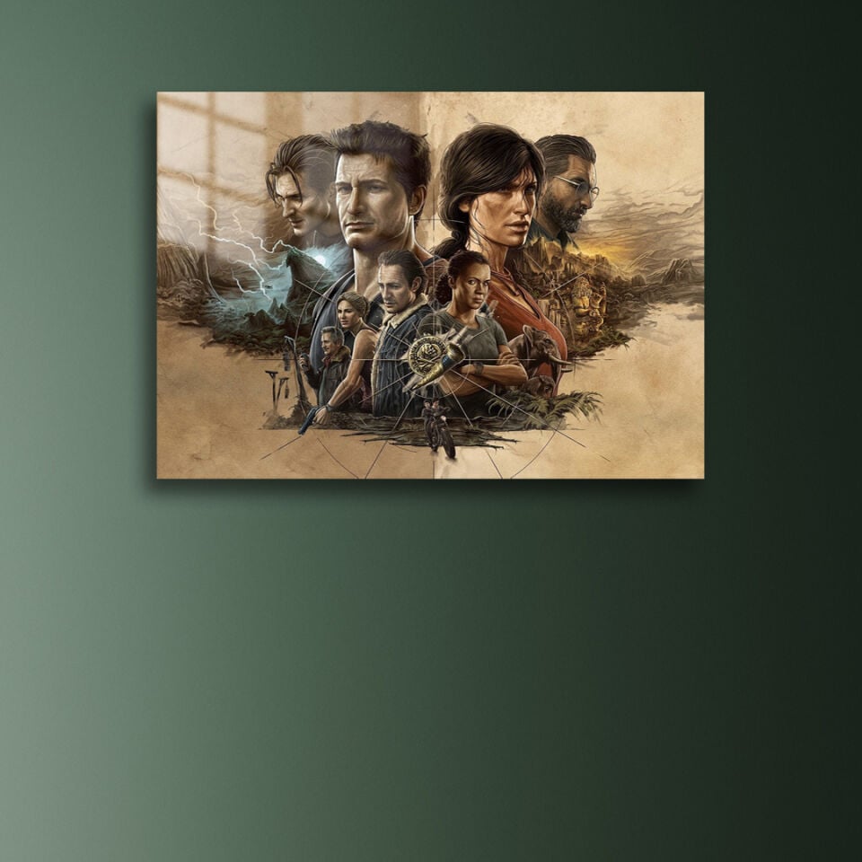 Uncharted 01 Metal Poster