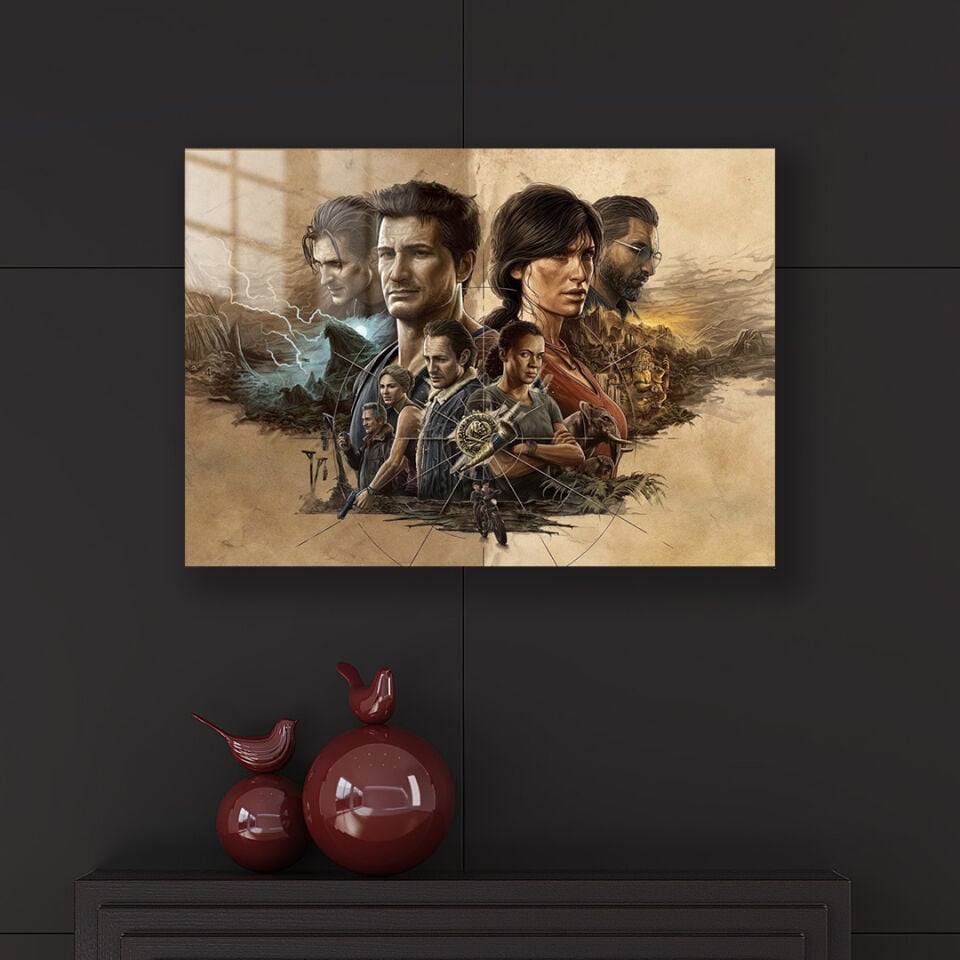 Uncharted 01 Metal Poster