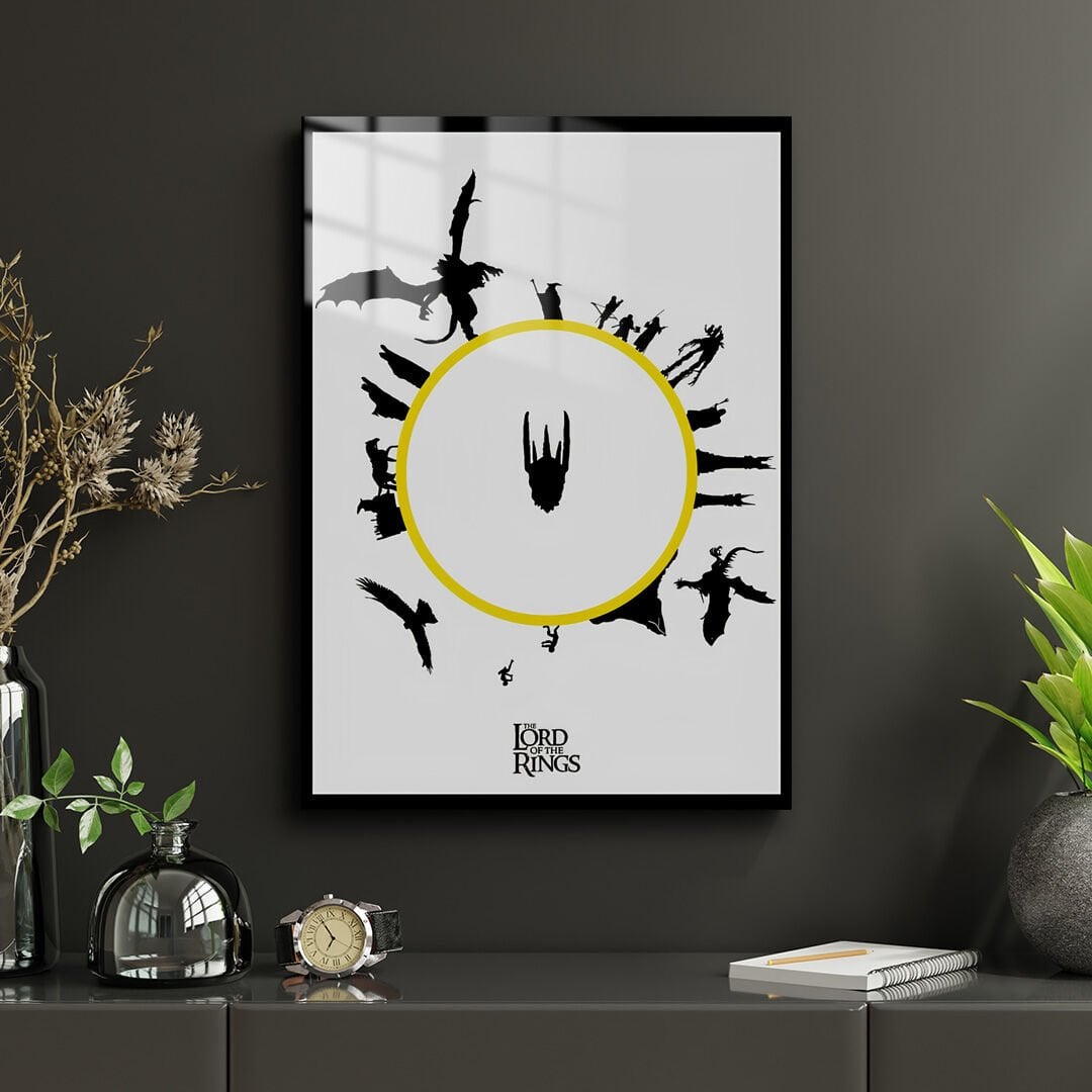 Lord Of The Rings 34 Metal Poster