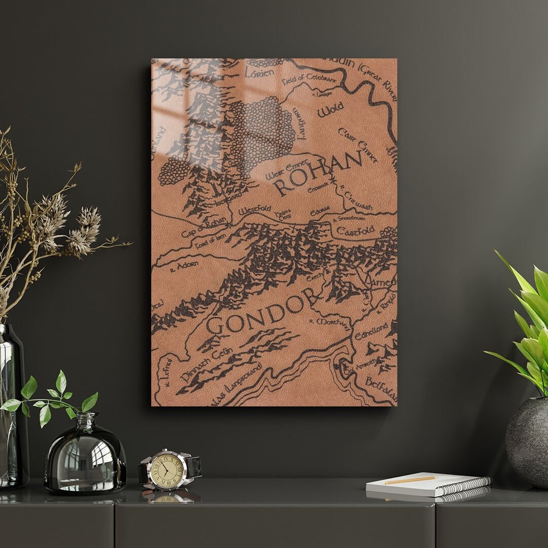 Lord Of The Rings 35 Metal Poster