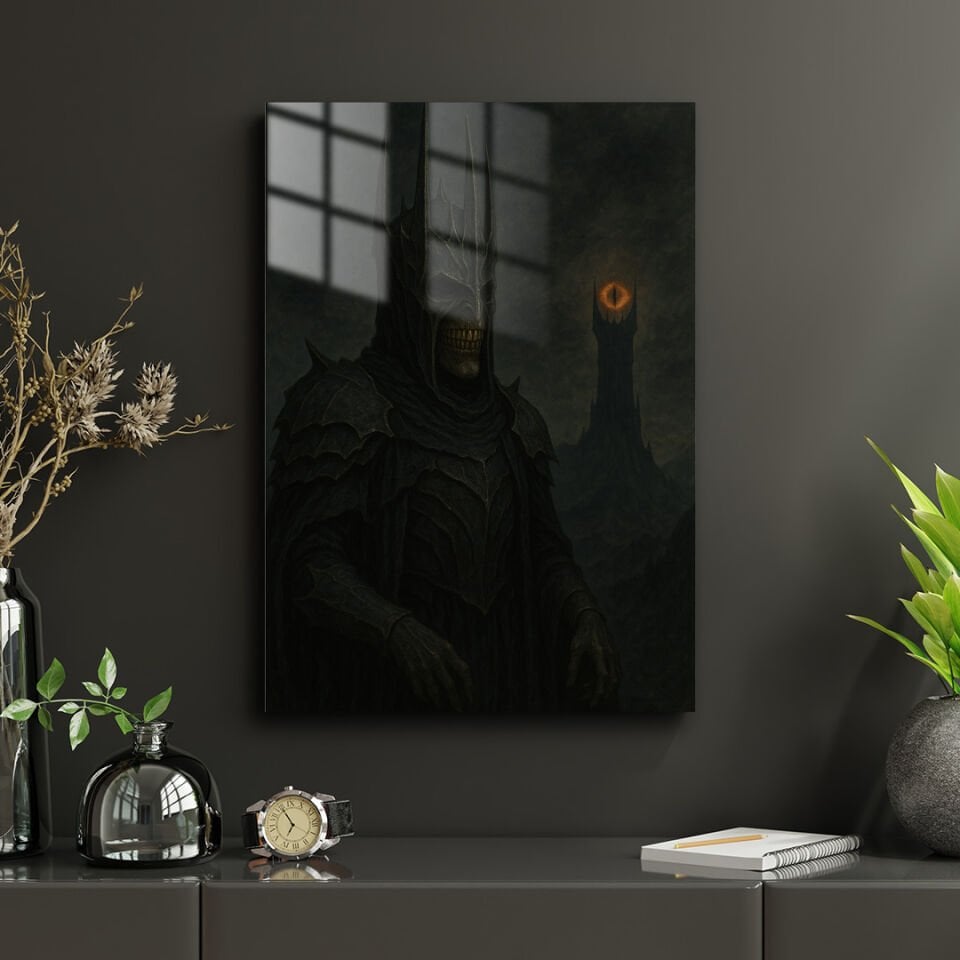 Mouth of Sauron 03 Metal Poster