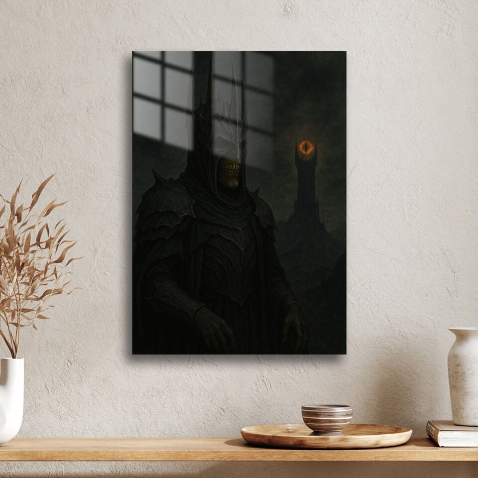 Mouth of Sauron 03 Metal Poster