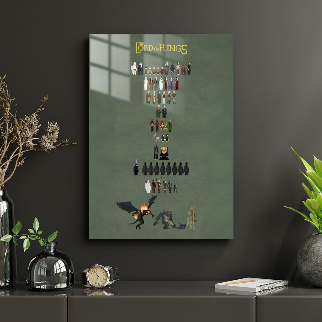 Lord Of The Rings 37 Metal Poster