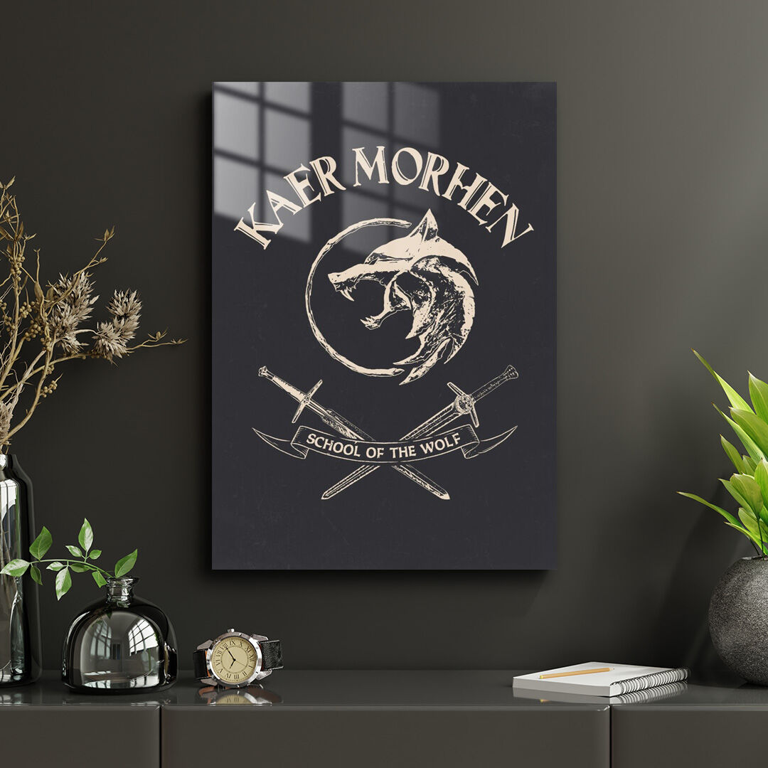 Witcher 03 Metal Poster