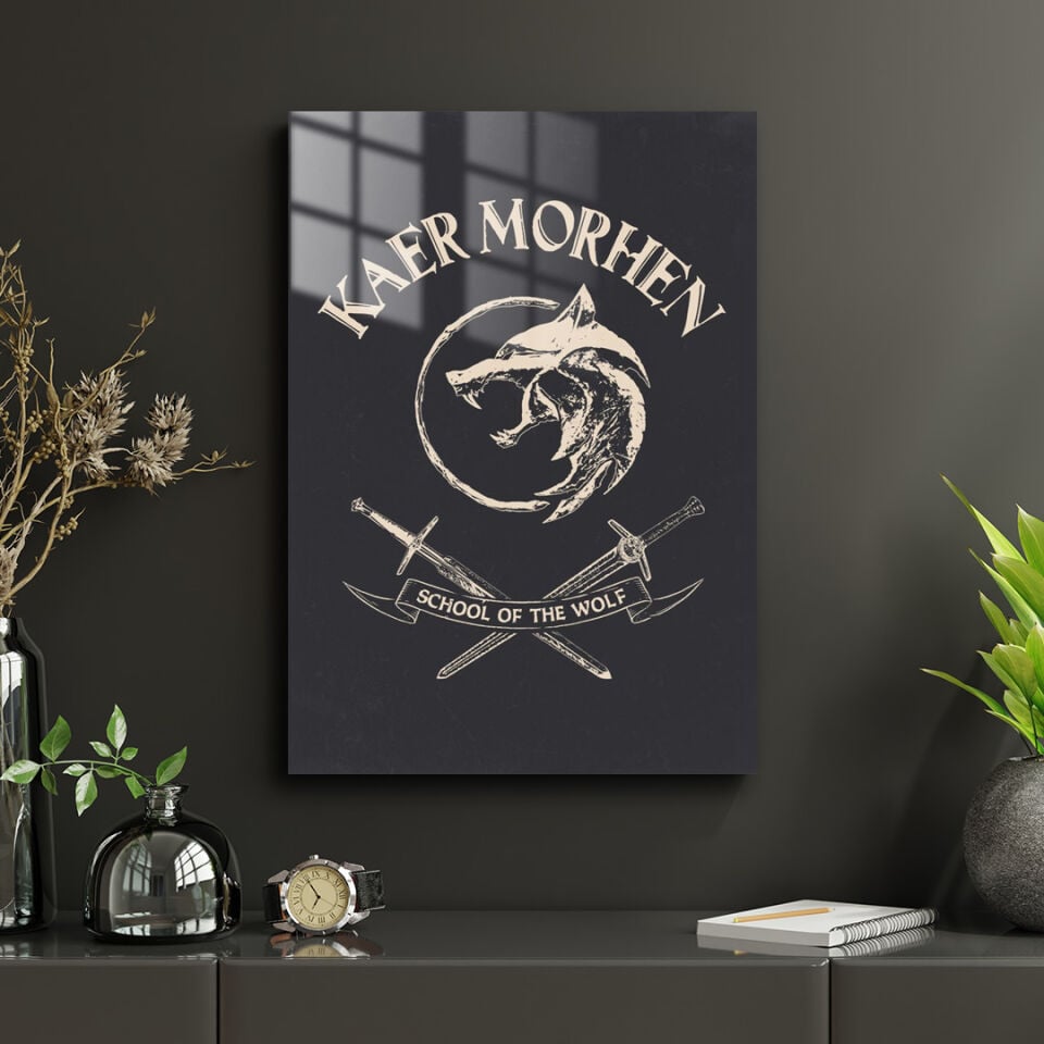 Witcher 03 Metal Poster