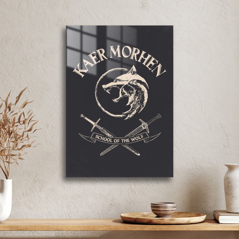 Witcher 03 Metal Poster