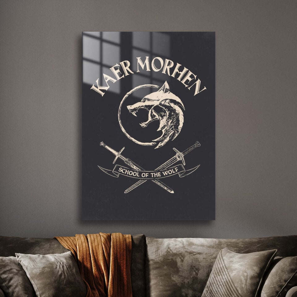 Witcher 03 Metal Poster