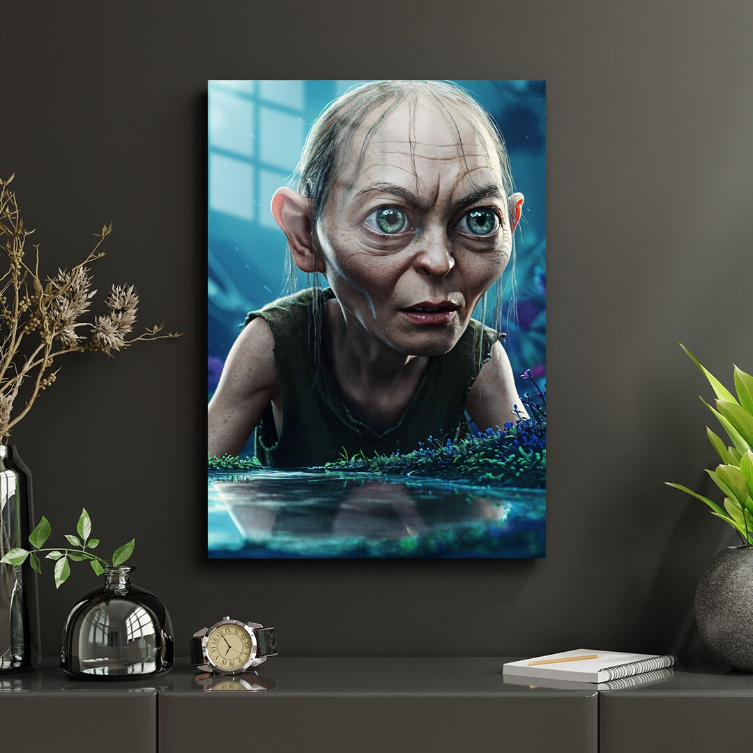 Gollum 01 Metal Poster
