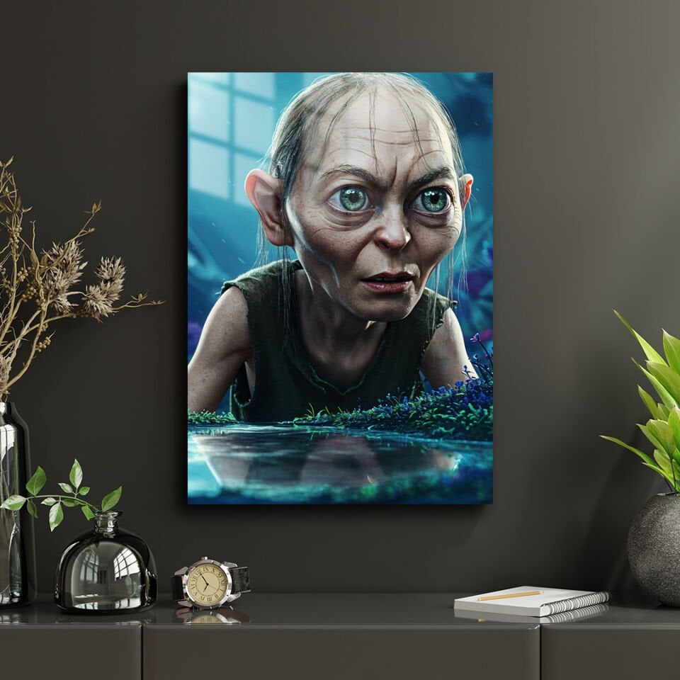 Gollum 01 Metal Poster