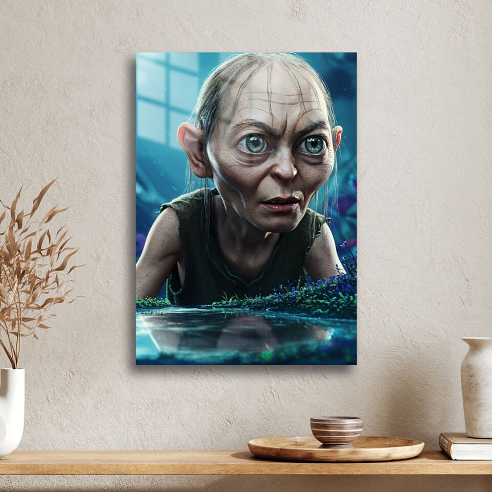 Gollum 01 Metal Poster
