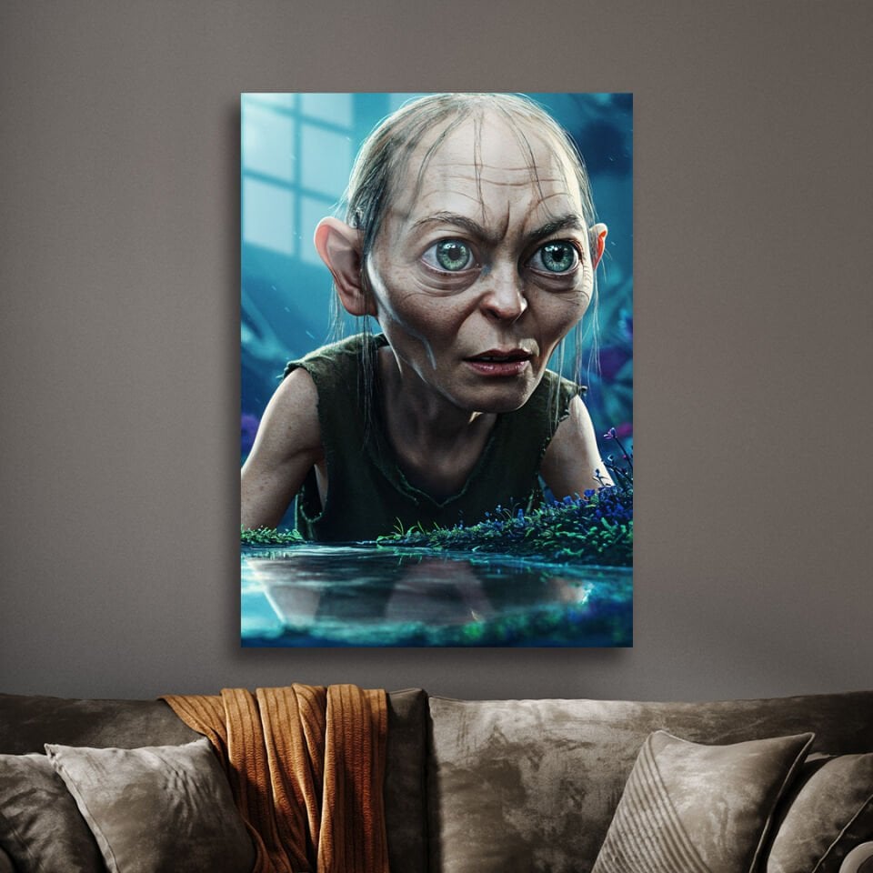Gollum 01 Metal Poster