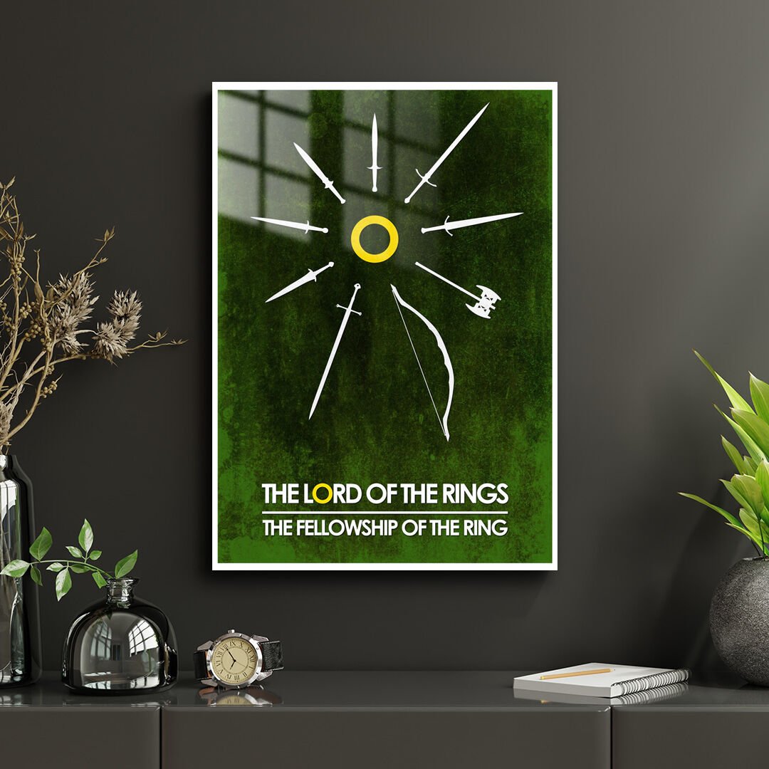 Lord Of The Rings 38 Metal Poster