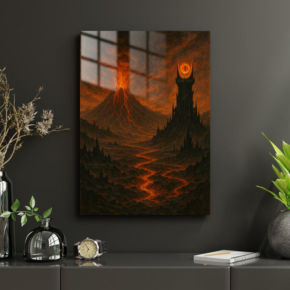 Lord Of The Rings 25 Metal Poster