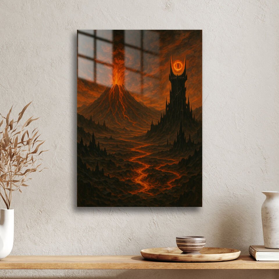 Lord Of The Rings 25 Metal Poster