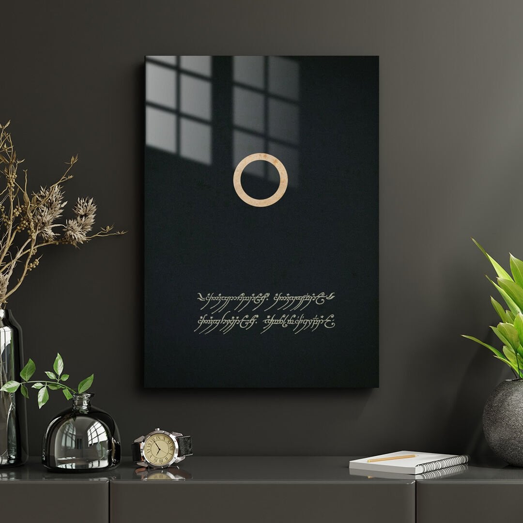 Lord Of The Rings 40 Metal Poster