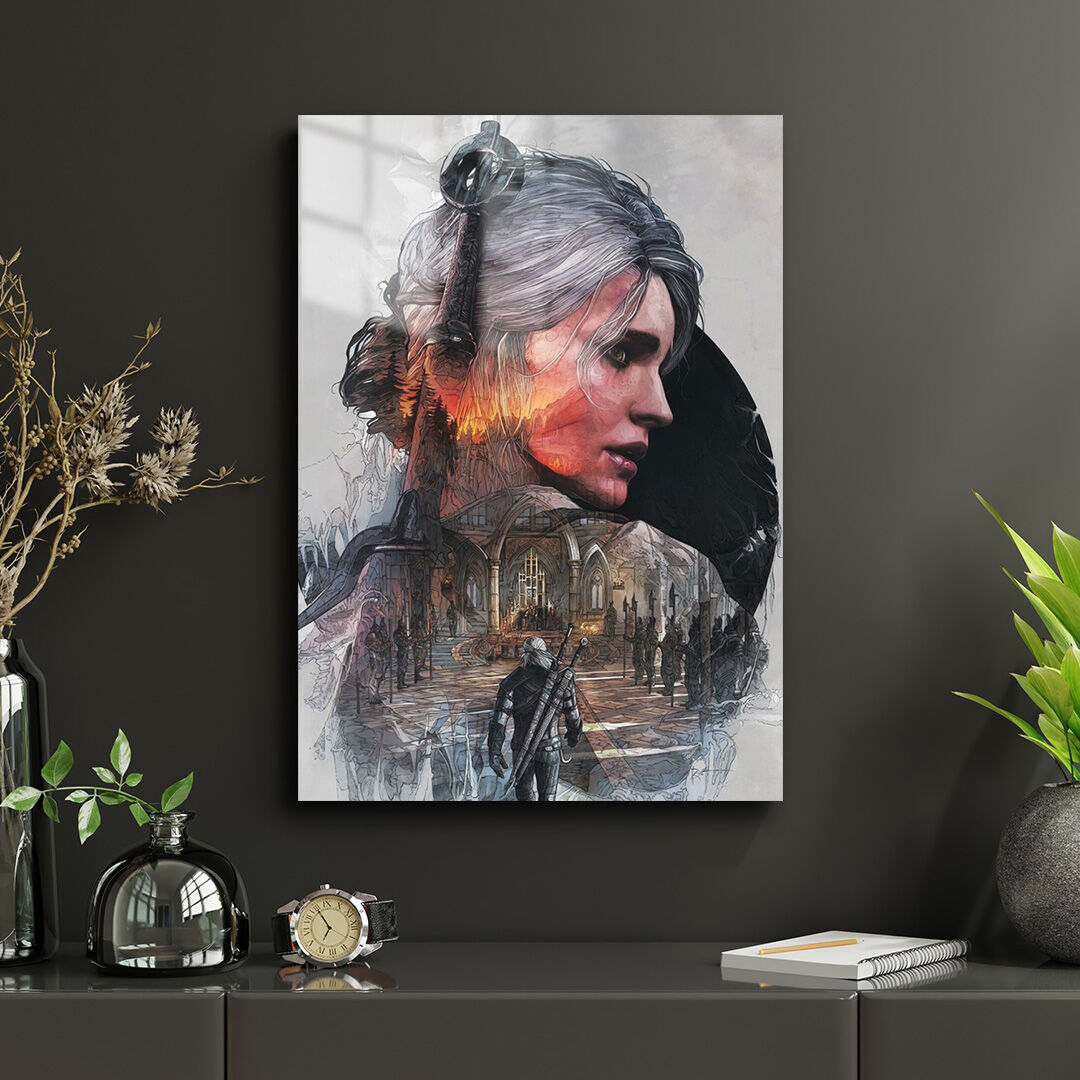 Witcher 06 Metal Poster