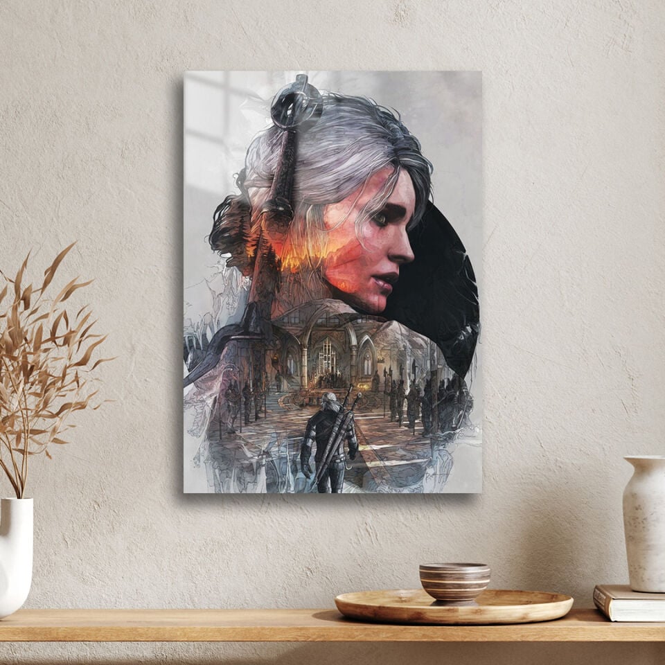 Witcher 06 Metal Poster