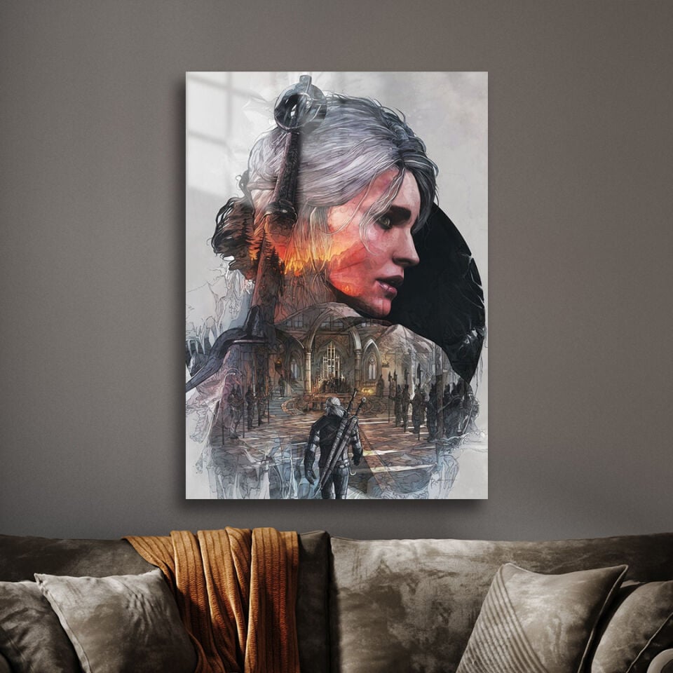 Witcher 06 Metal Poster