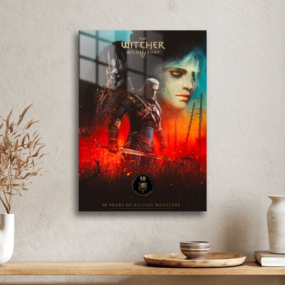 Witcher 07 Metal Poster