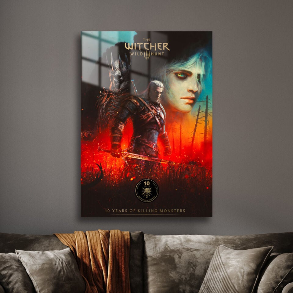 Witcher 07 Metal Poster