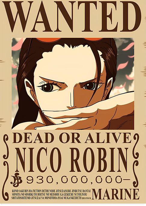 Wanted Poster 15 Metal Poster