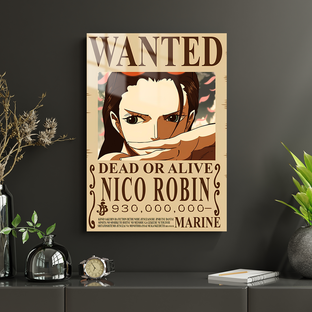 Wanted Poster 15 Metal Poster