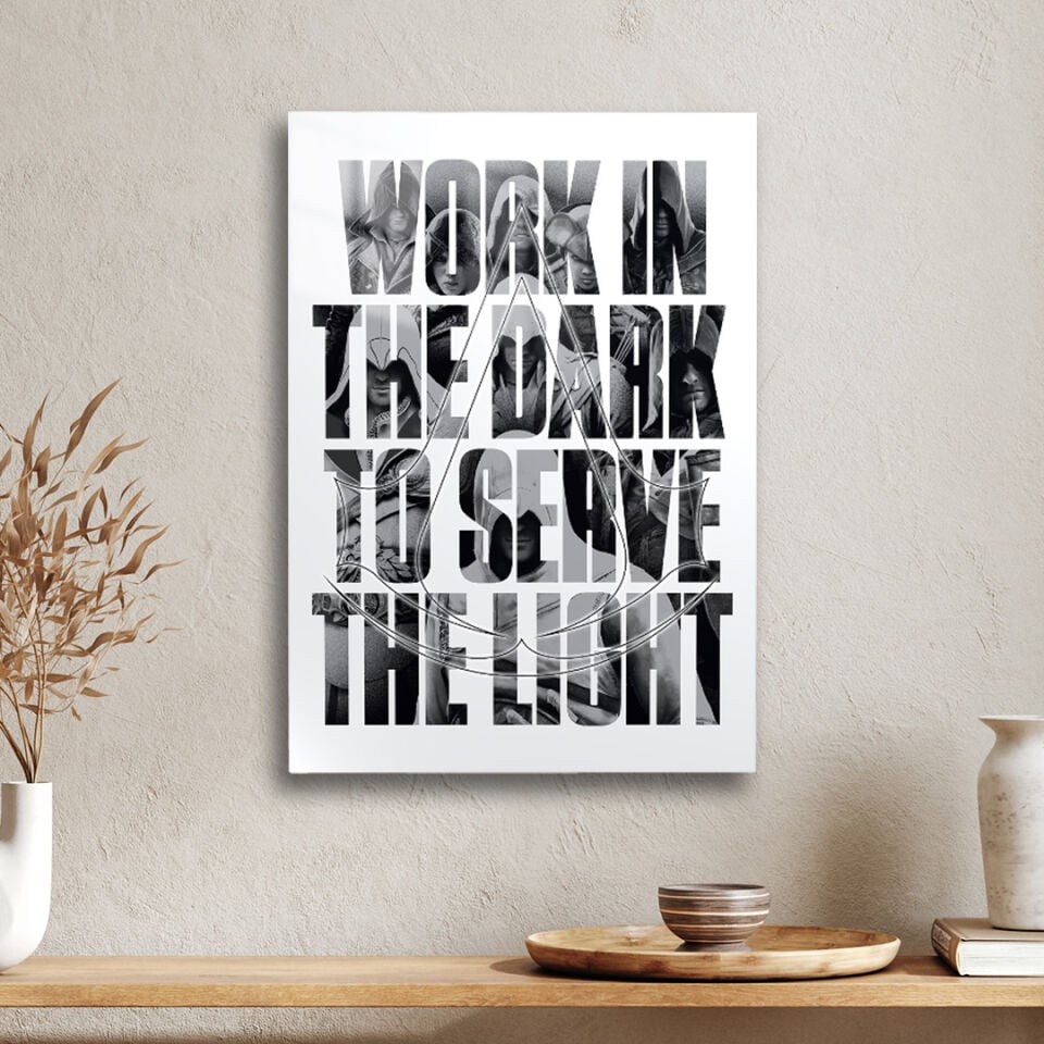Assassin's Creed 15 Metal Poster