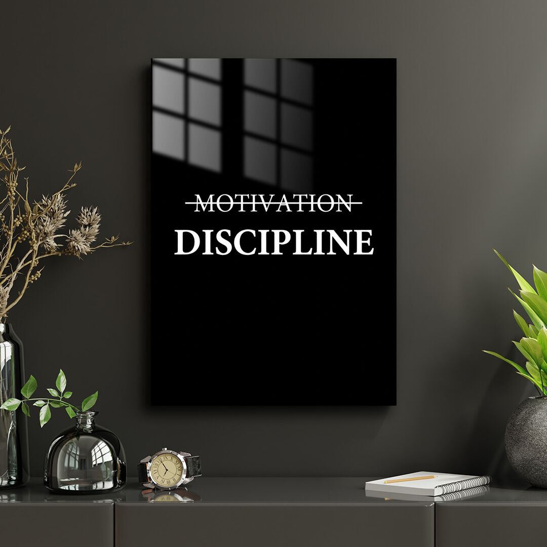 Discipline 01 Metal Poster