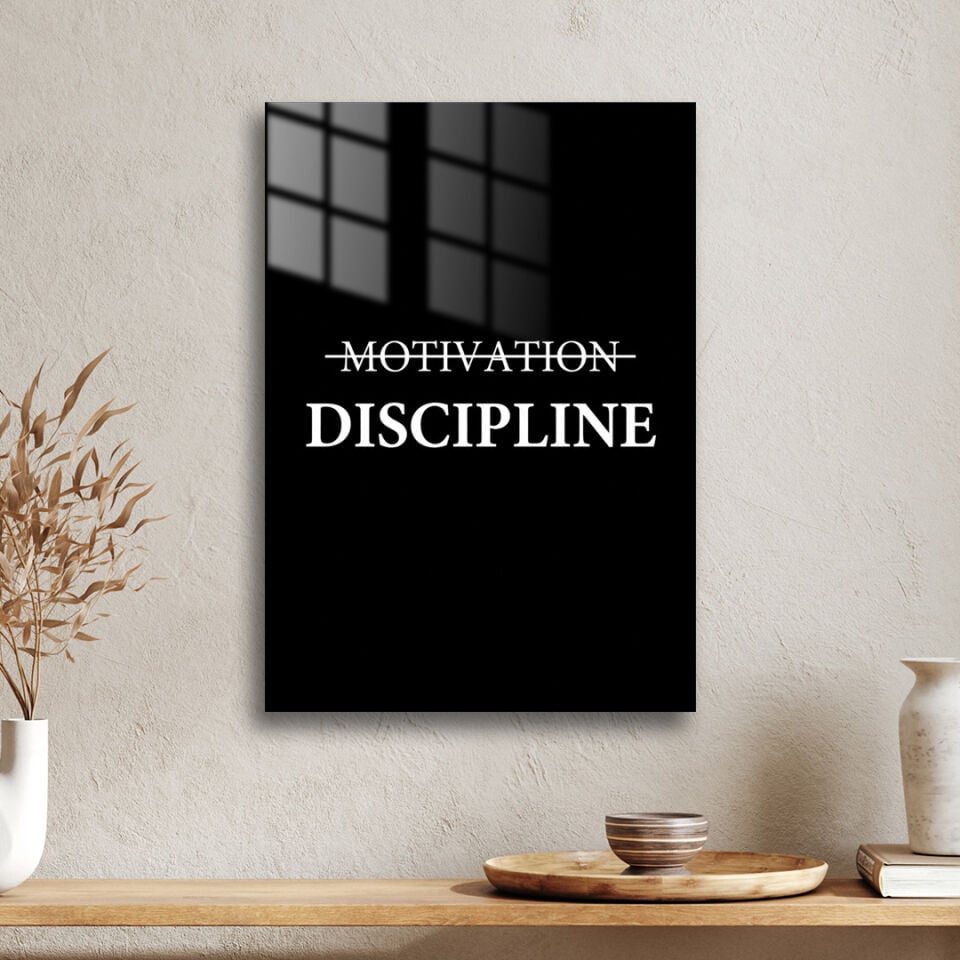 Discipline 01 Metal Poster