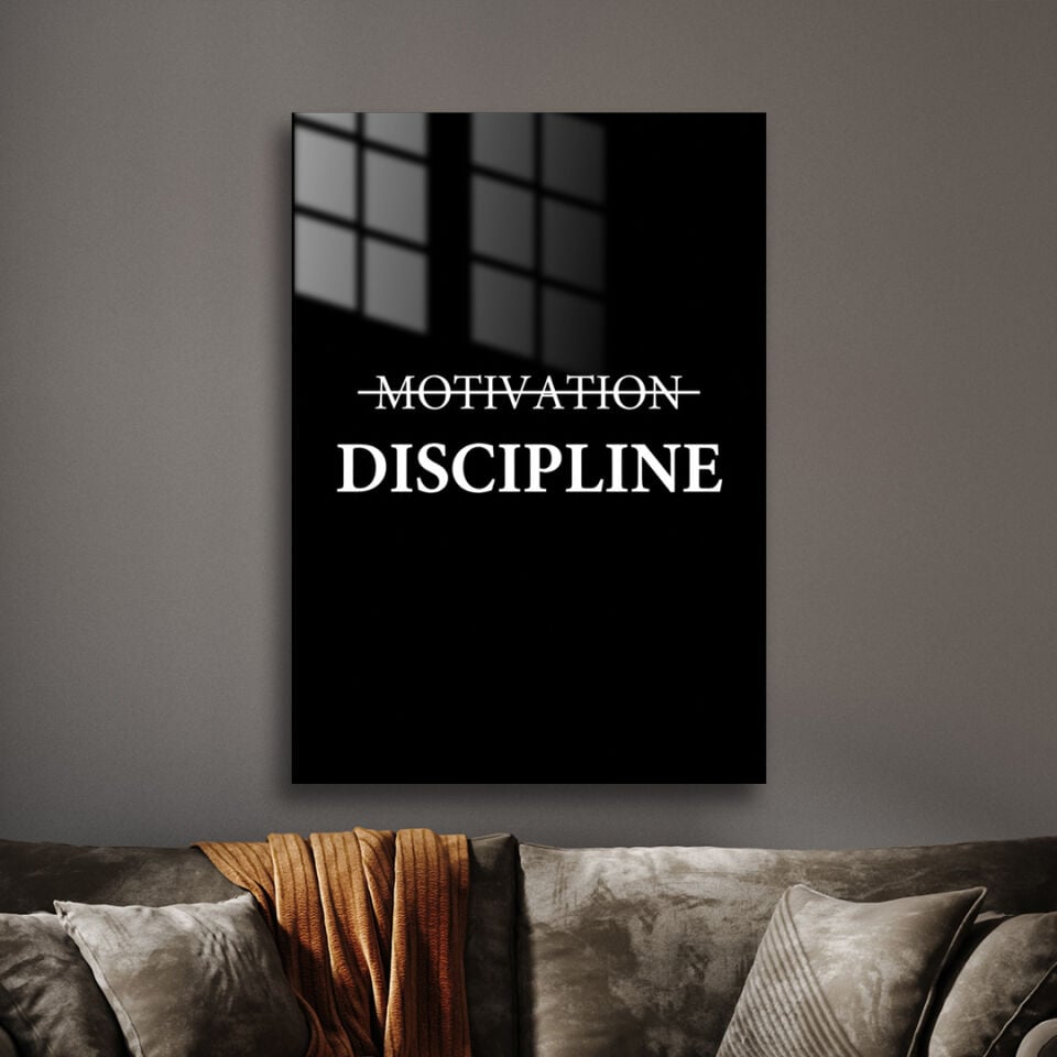 Discipline 01 Metal Poster