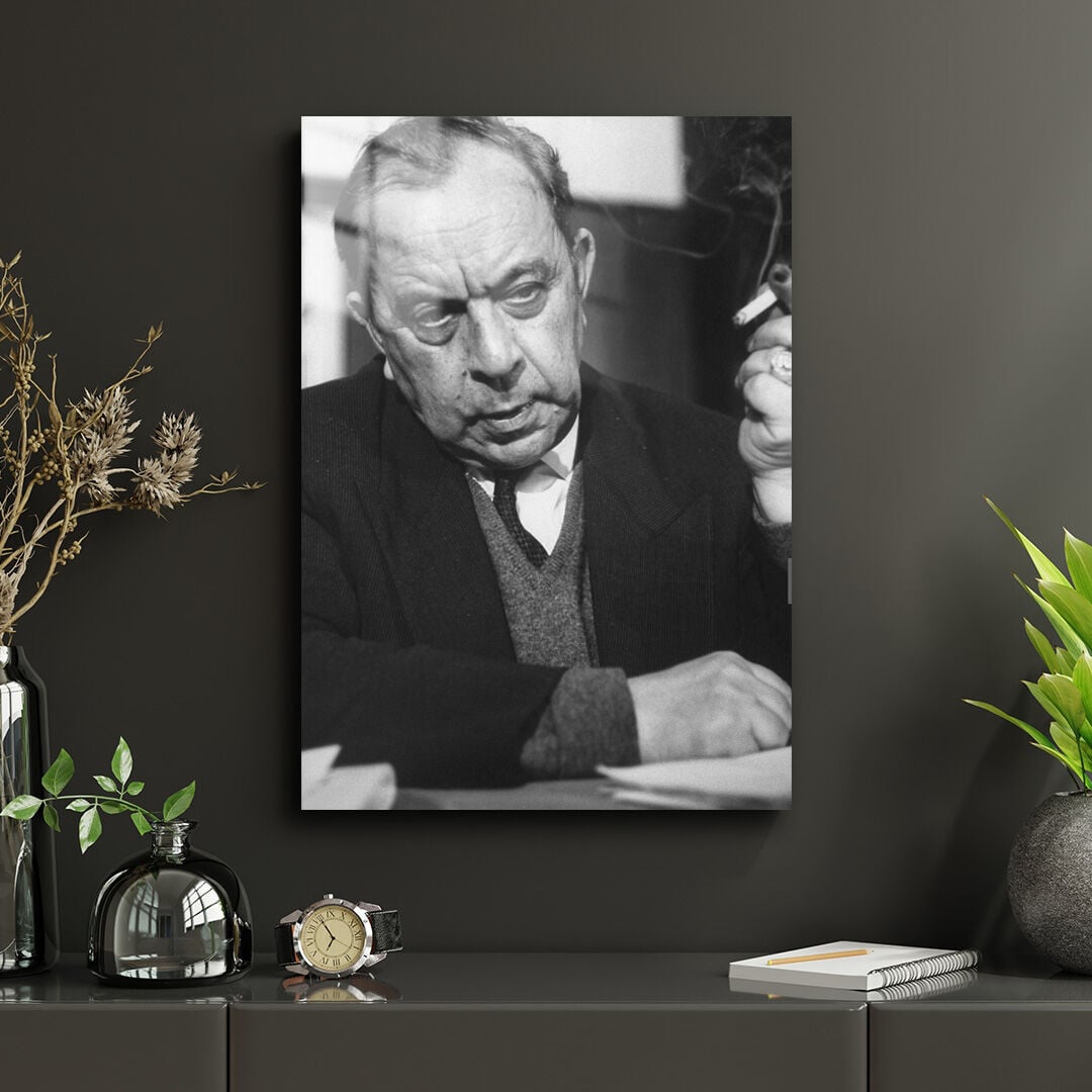 Doktor Fazıl Küçük 02 Metal Poster