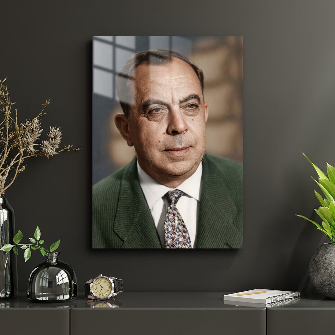 Doktor Fazıl Küçük 03 Metal Poster