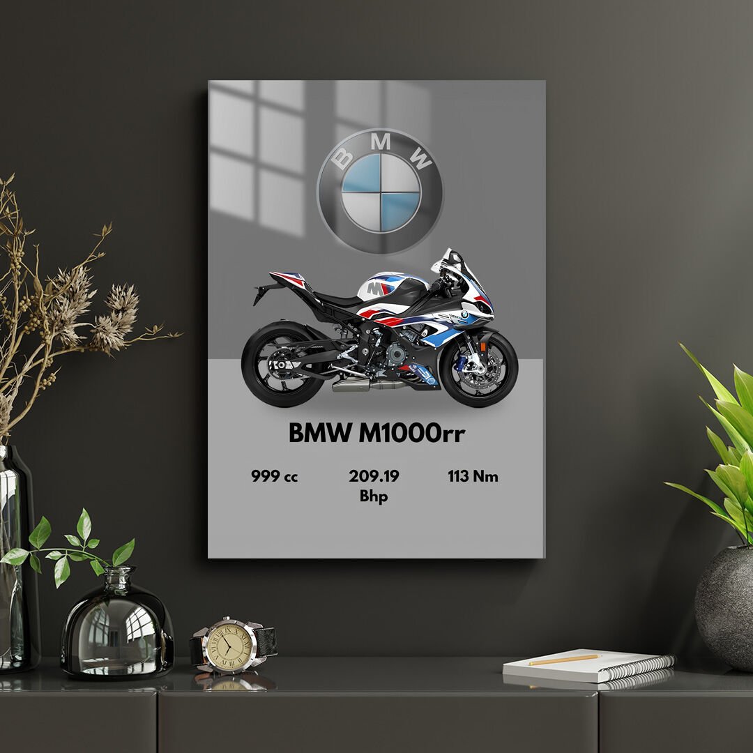 BMW S1000RR 04 Metal Poster
