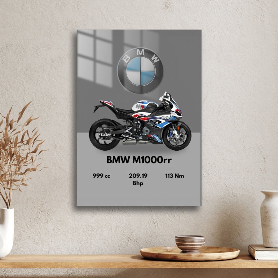 BMW S1000RR 04 Metal Poster