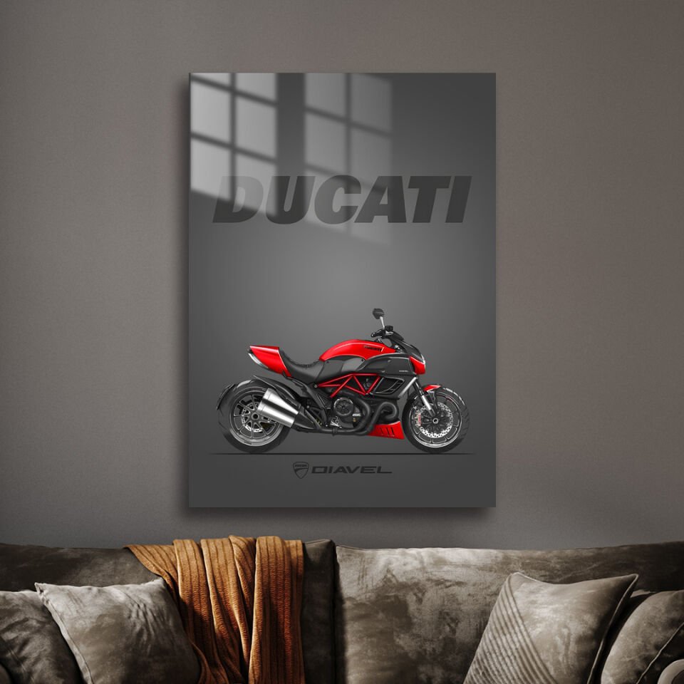 Ducati Diavel 01 Metal Poster