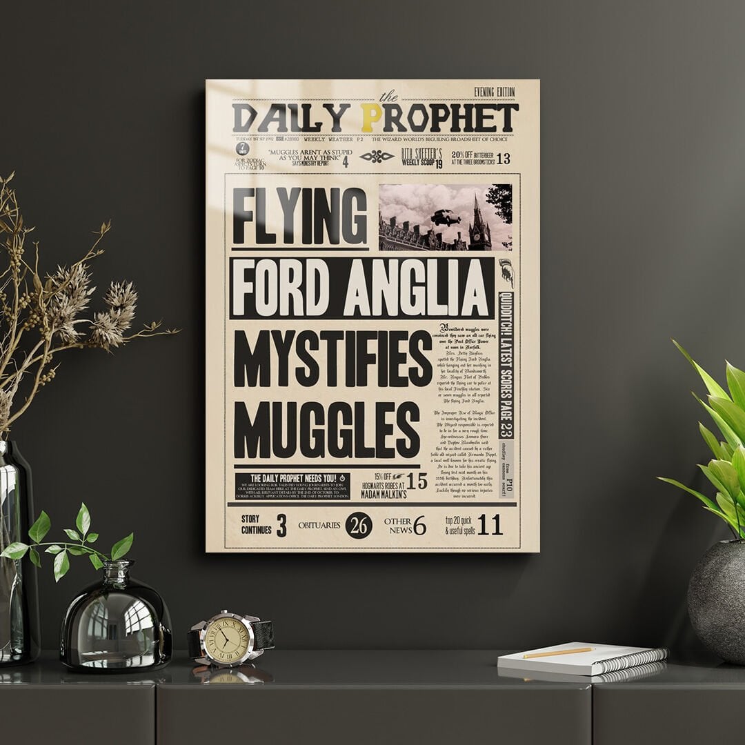 Harry Potter 16 Metal Poster