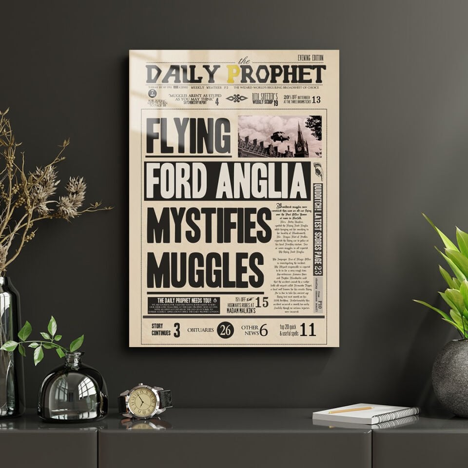 Harry Potter 16 Metal Poster